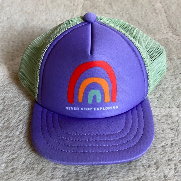 North Face Rainbow Trucker Hat 